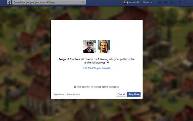 Forge of Empires auf Facebook spielen