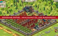 Goodgame Empire - Neue Ruhmtitel und Burgansicht
