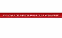 Wie HTML5 die Browsergame-Welt verändert