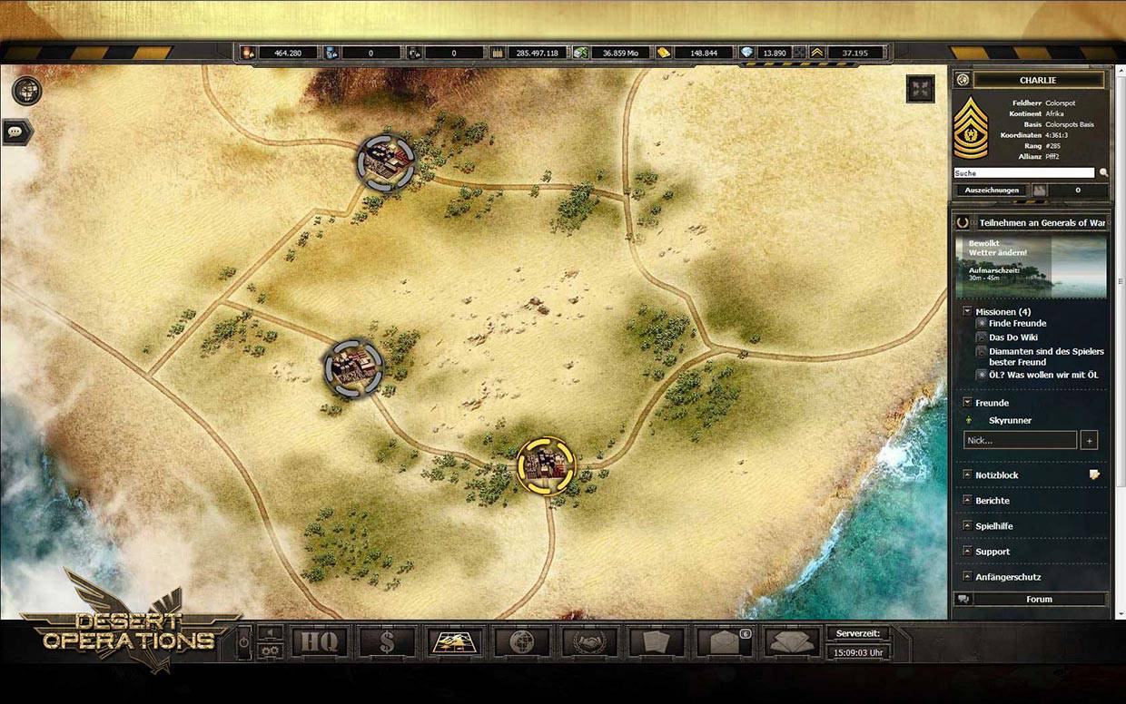 I I Desert Operations: Gameplay • Test • Screenshots √