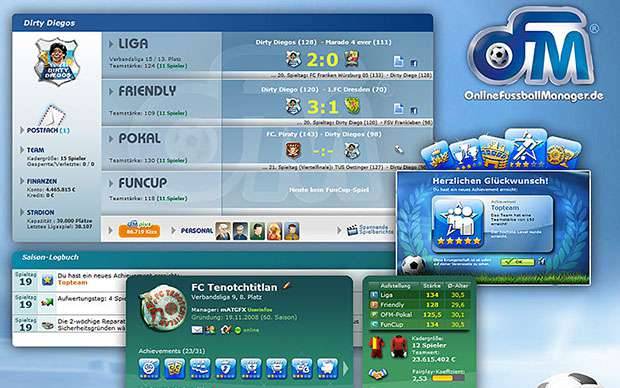 Online Fussball Manager