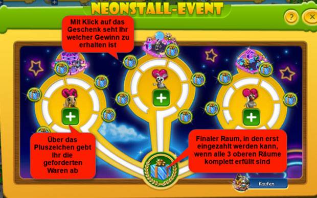 Farmerama - Neonstall-Event