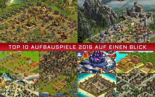 Top 10 Aufbauspiele 2016 auf einen Blick