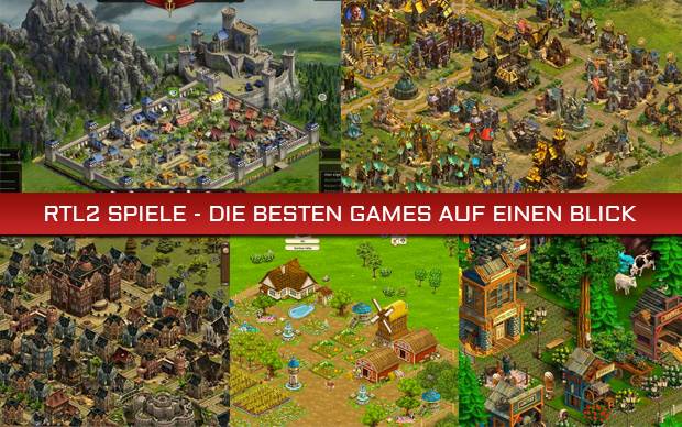 RTL2 Spiele - Die besten Games auf einen Blick