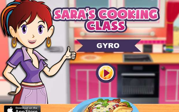 Gyros Sara's Cooking Class